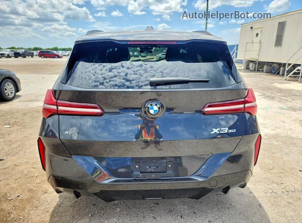 5UX53GP06S9043265 2025 BMW X3 Gray Rear view