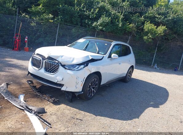 5UX53GP06T9415429 2026 BMW X3 White Передня ліва чверть