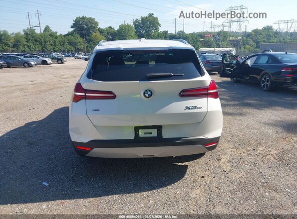 5UX53GP06T9415429 2026 BMW X3 White 