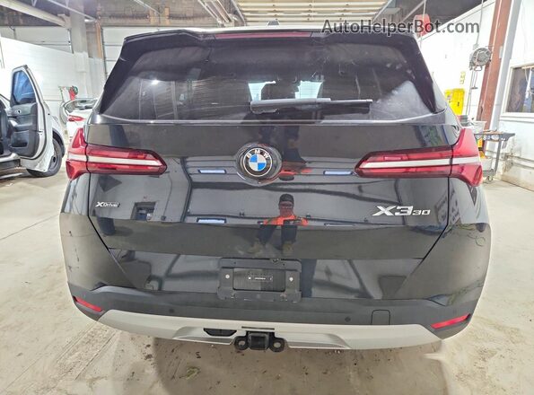 5UX53GP07S9061953 2025 BMW X3 Black Հետևի տեսք