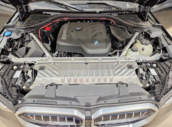 5UX53GP07S9061953 2025 BMW X3 Black Շարժիչի բաժամունքի տեսք