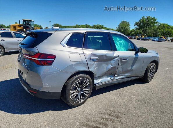 5UX53GP07S9118944 2025 BMW X3 Gray უკანა მარჯვენა