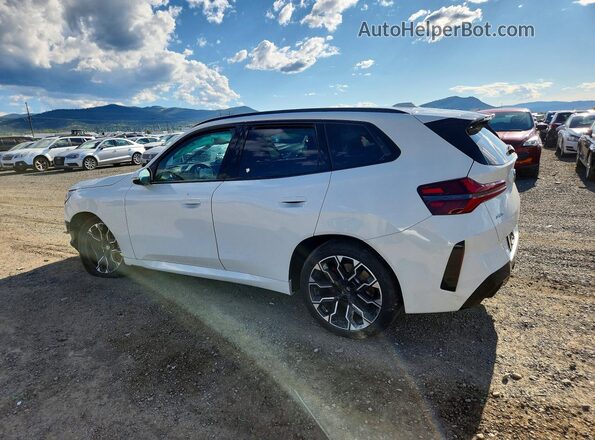 5UX53GP07S9Z71098 2025 BMW X3 White Задня ліва чверть