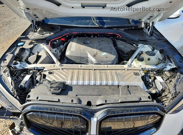 5UX53GP07S9Z71098 2025 BMW X3 White Вид задньої частини салону