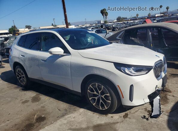 5UX53GP07T9348789 2026 BMW X3 Белый Передняя правая четверть
