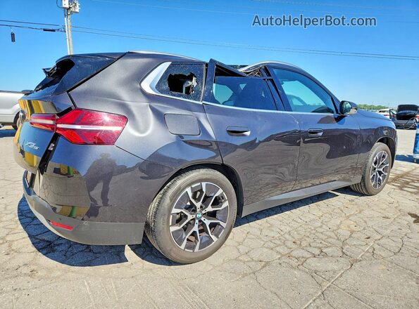 5UX53GP09S9Z54951 2025 BMW X3 Black უკანა მარჯვენა