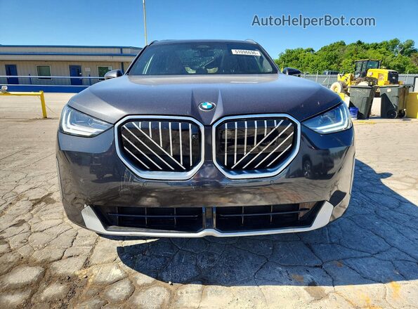 5UX53GP09S9Z54951 2025 BMW X3 Black წინა ხედი