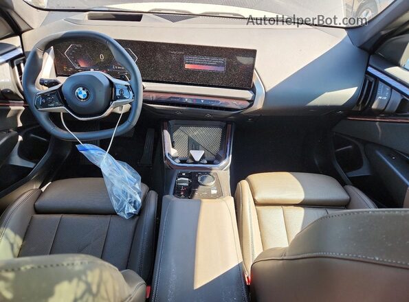 5UX53GP09S9Z54951 2025 BMW X3 Black წინა პანელის ხედი