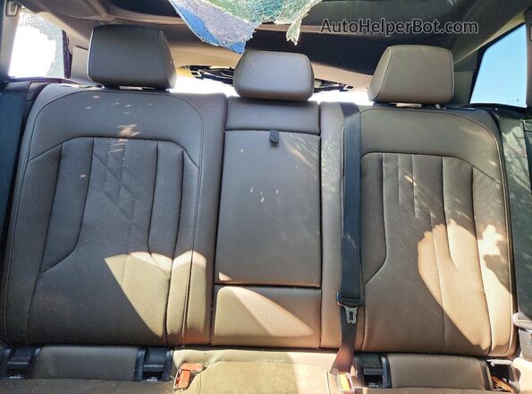5UX53GP09S9Z54951 2025 BMW X3 Black უკანა სავარძლების ხედი