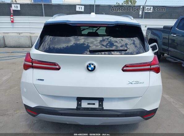 5UX53GP09T9364640 2026 BMW X3 White 