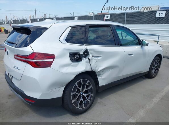 5UX53GP09T9364640 2026 BMW X3 White Widok z przodu
