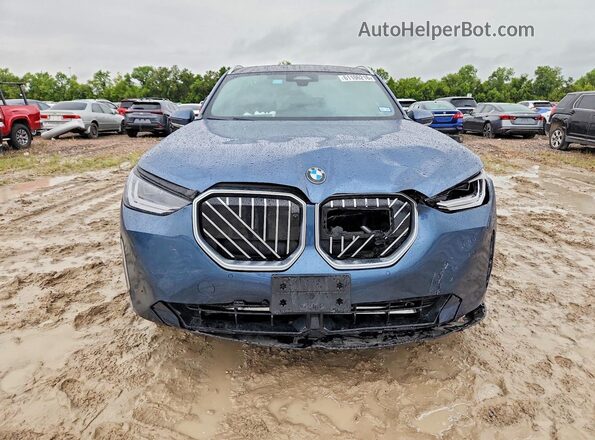 5UX53GP0XS9020703 2025 BMW X3 Blue წინა ხედი