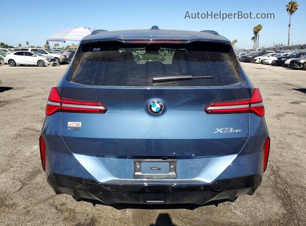 5UX53GP0XT9207540 2026 BMW X3 Blue Widok z tyłu