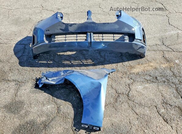 5UX53GP0XT9207540 2026 BMW X3 Blue Widok naklejki z numerem VIN