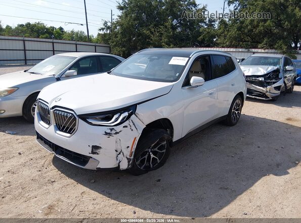 5UX53GP0XT9223608 2026 BMW X3 White Front left
