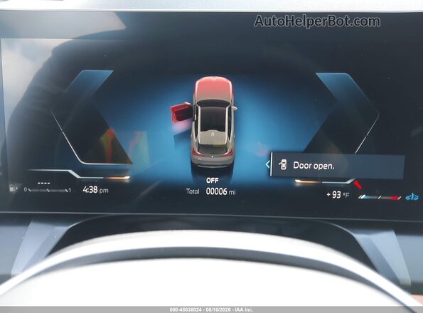 5UX53GP0XT9490358 2026 BMW X3 Gray უკანა სავარძლების ხედი