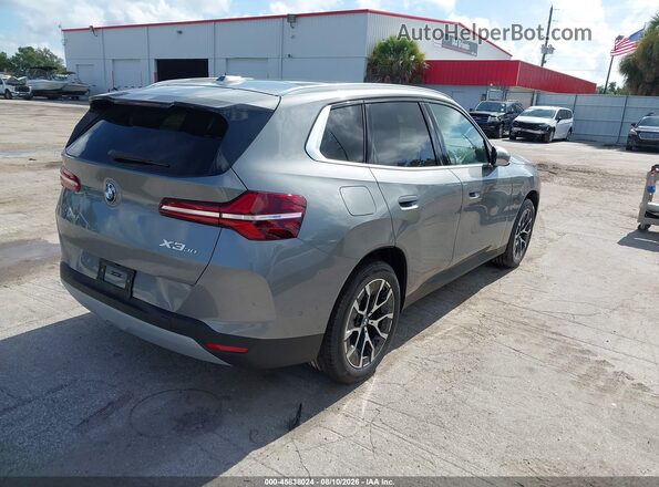 5UX53GP0XT9490358 2026 BMW X3 Gray უკანა მარჯვენა