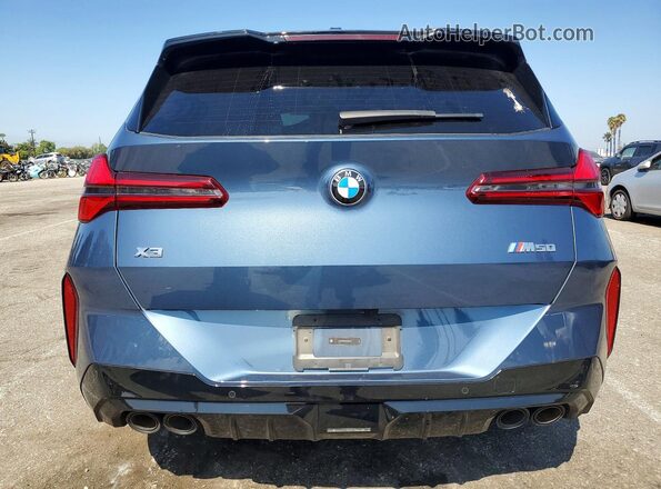 5UX73GP02S9X59637 2025 BMW X3 Угольный Вид сзади