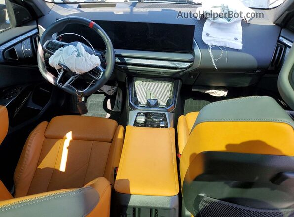 5UX73GP02S9X59637 2025 BMW X3 Угольный Вид панели приборов