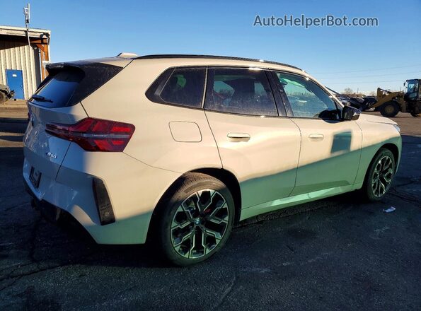 5UX73GP04S9Z85906 2025 BMW X3 Cream უკანა მარჯვენა