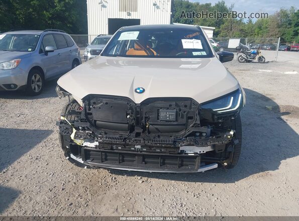 5UX73GP06S9Y40351 2025 BMW X3 Cream Вид задньої частини салону