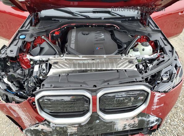 5UX73GP06T9409784 2026 BMW X3 Red Вид підкапотного простору