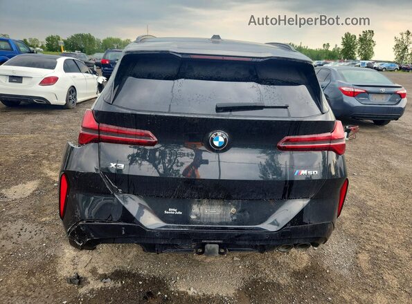 5UX73GP08S9X99429 2025 BMW X3 Black უკანა ხედი