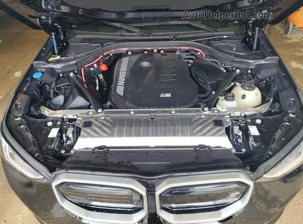 5UX73GP0XS9038059 2025 BMW X3 Black ძრავის განყოფილების ხედი