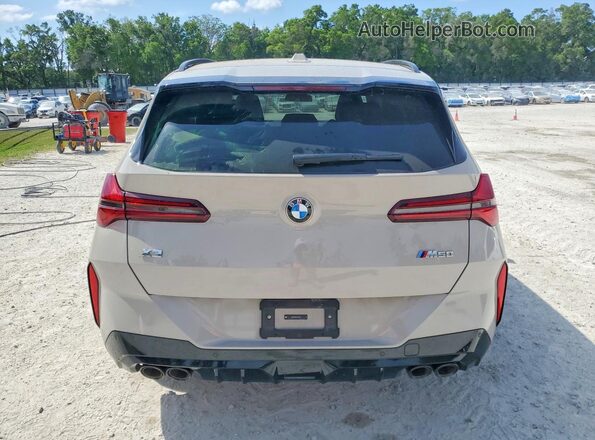 5UX73GP0XS9X59658 2025 BMW X3 Cream უკანა ხედი