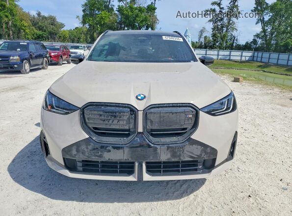 5UX73GP0XS9X59658 2025 BMW X3 Cream წინა ხედი