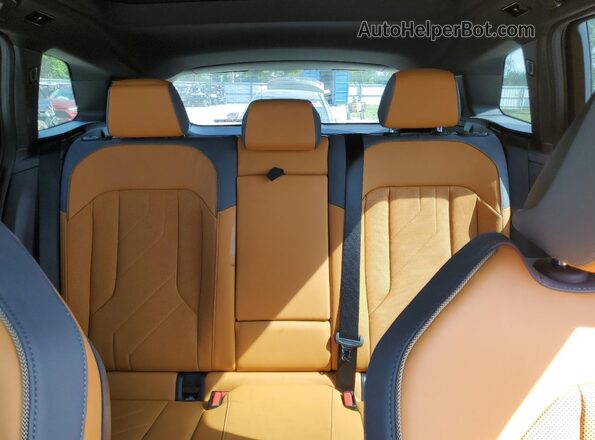 5UX73GP0XS9X59658 2025 BMW X3 Cream უკანა სავარძლების ხედი