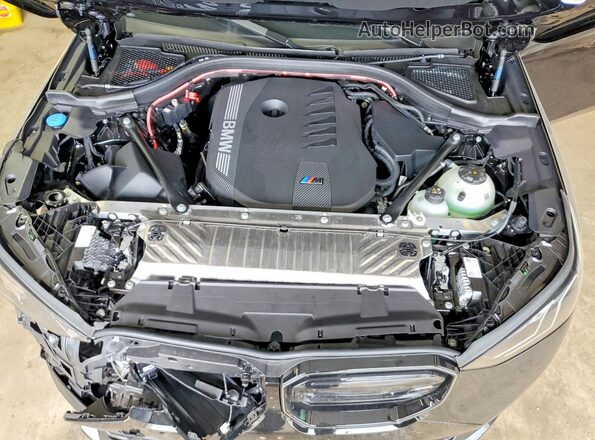 5UX73GP0XT9485007 2026 BMW X3 Black ძრავის განყოფილების ხედი
