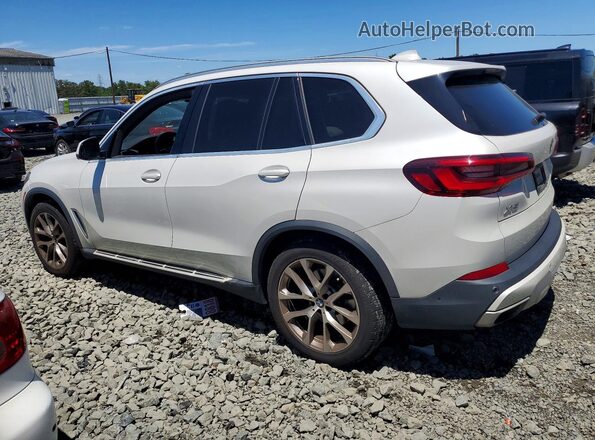 5UXCR4C01M9H62729 2021 BMW X5 White Tył lewy