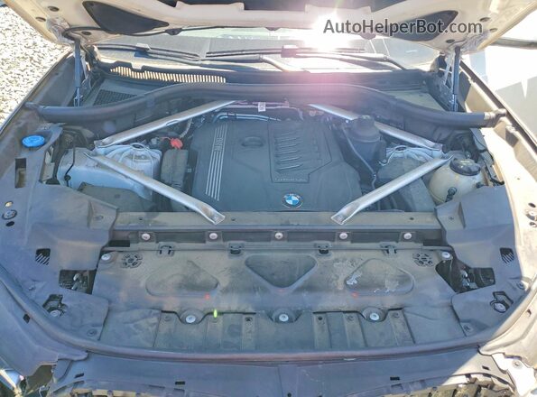 5UXCR4C01M9H62729 2021 BMW X5 White Widok komory silnika