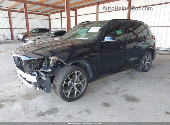 5UXCR4C03L9B56699 2020 BMW X5 Black Front left