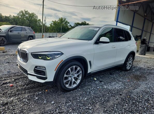 5UXCR4C03LLE30597 2020 BMW X5 White Հետևի ձախ