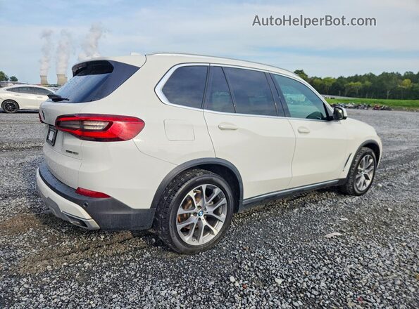5UXCR4C03LLE30597 2020 BMW X5 White Առջևի աջ