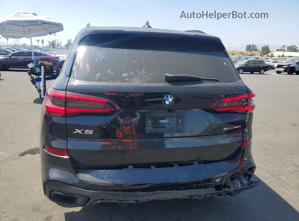 5UXCR4C03M9G06563 2021 BMW X5 Black უკანა ხედი