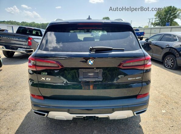 5UXCR4C05M9F51145 2021 BMW X5 Black Rear view