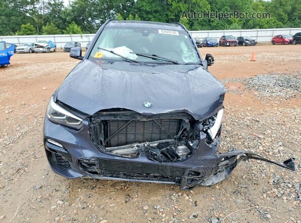 5UXCR4C06L9B18769 2020 BMW X5 Black წინა ხედი