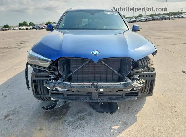 5UXCR4C06P9P69824 2023 BMW X5 Blue Դիմացի տեսք