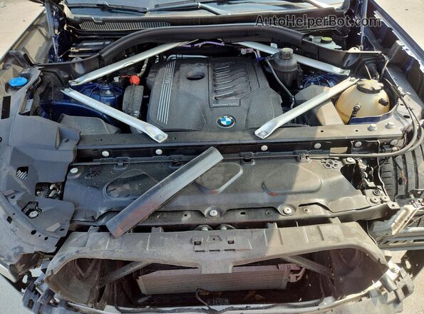 5UXCR4C06P9P69824 2023 BMW X5 Blue Սալոնի հետևի տեսք