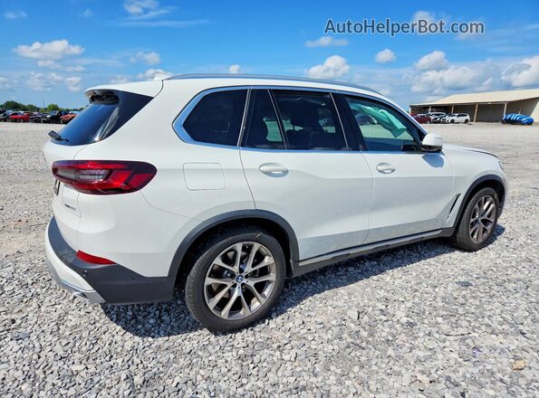 5UXCR4C07N9K65540 2022 BMW X5 White უკანა მარჯვენა