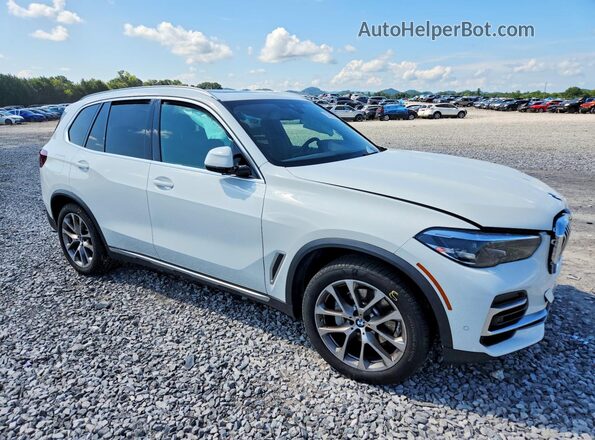 5UXCR4C07N9K65540 2022 BMW X5 White წინა მარჯვენა