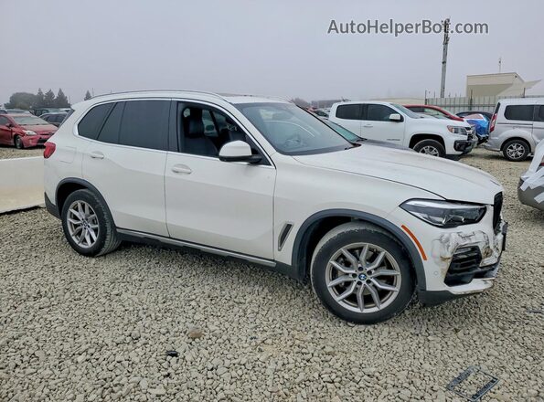 5UXCR4C08L9B99256 2020 BMW X5 White Delantero derecho