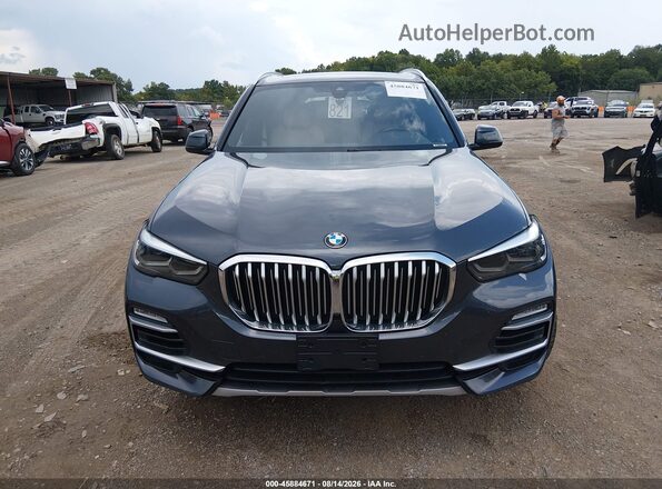5UXCR4C08LLW63890 2020 BMW X5 Gray Vista del cuadro de instrumentos