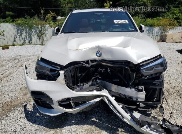 5UXCR4C08P9N53845 2023 BMW X5 White Вид спереду