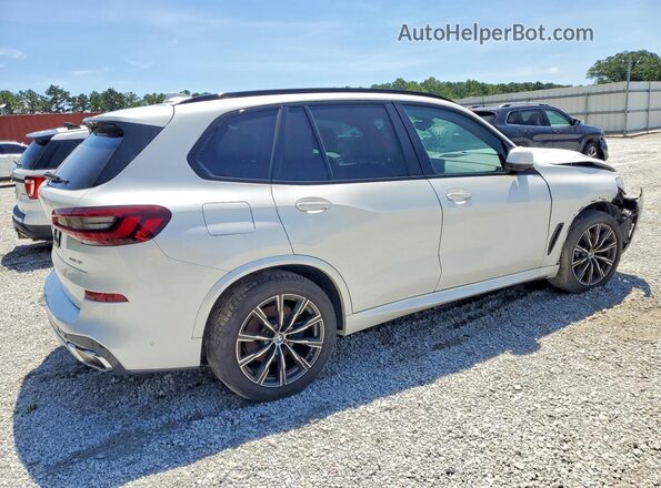 5UXCR4C08P9N53845 2023 BMW X5 White Задня права чверть