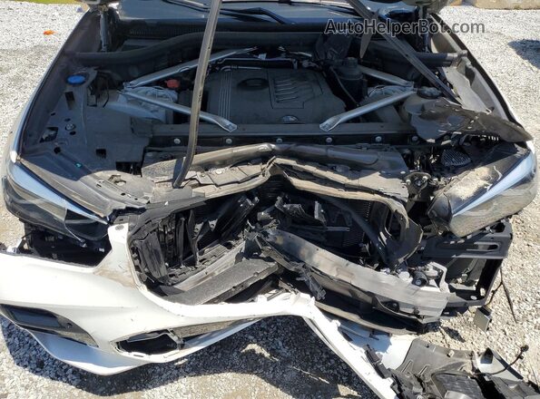 5UXCR4C08P9N53845 2023 BMW X5 White Вид підкапотного простору