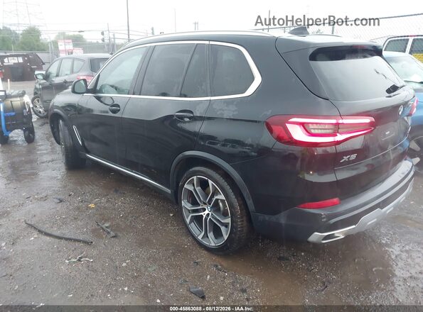 5UXCR6C00L9C45187 2020 BMW X5 Черный Задняя левая четверть